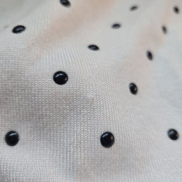 White House Black Market Ombre Polka Dot Embellished Cardigan – Size S NWT - Picture 7 of 10